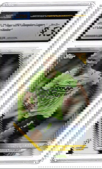 2021-22 Topps UEFA Campions Leauge Erling Haaland 9.5