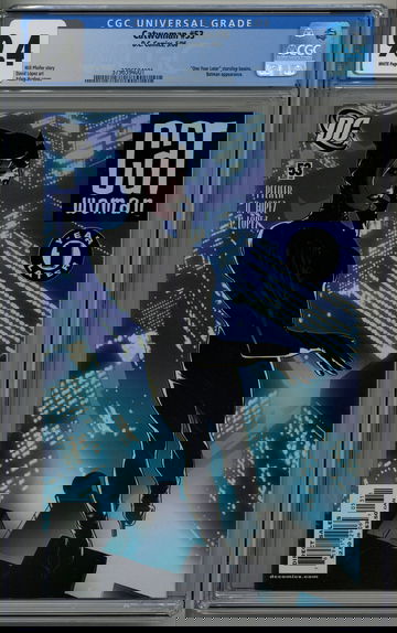 Catwoman 53 CGC 9.4 Adam Hughes cover Batman app.