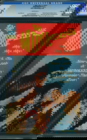 MONKEES #11, CGC 9.6 NM+