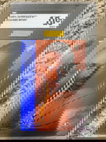 1996-97 upper deck SP #134 Kobe Bryant SGC 10 Gem Mint MBA GOLD  Rookie RC