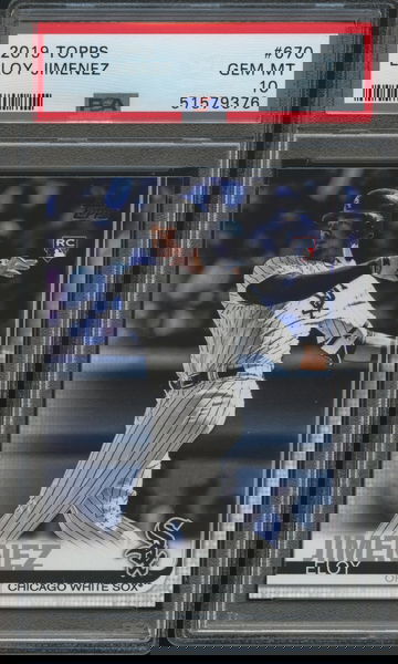 Eloy Jimenez 2019 Topps Rookie #670 PSA 10