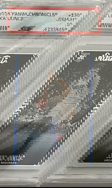 2018 Panini Chronicles Studio Luka Doncic RC PSA 10