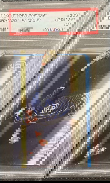 2019 Topps Chrome Fernando Tatis #203 PSA 10