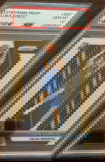 2018 Panini Prizm Luka Doncic #280 PSA 10 Gem Mint