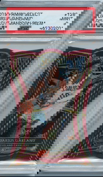 Darius Garland Die-Cut Maroon Prizm /175 PSA 9 NEP