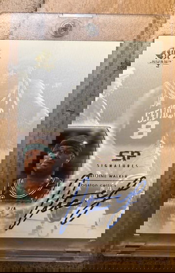 2003 SP Authentic Antoine Walker SP Signatures Auto