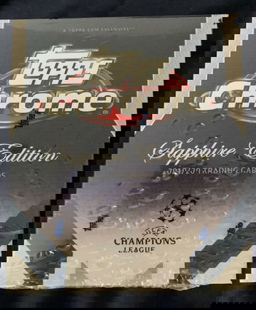 2019-20 Topps Chrome Sapphire UEFA Champions League. Sealed Box. 