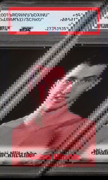 2001 Brown's Boxing Wladimir Klitschko #54 PSA 8