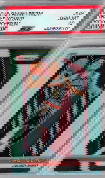 Trae Young Silver Prizm