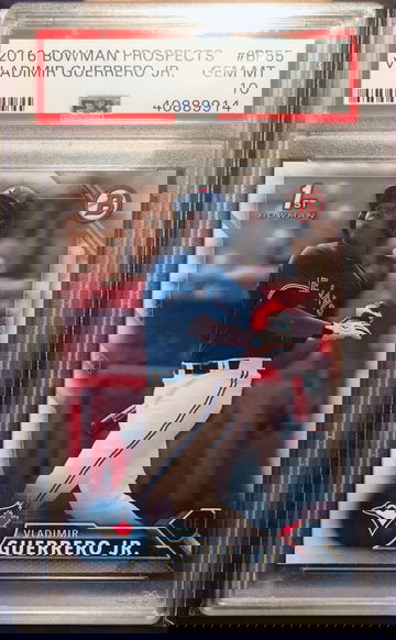 2016 Bowman Prospects Vladimir Guerrero Jr PSA 10