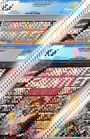 Infinity Gauntlet 2 And 6 - CGC  9.6 