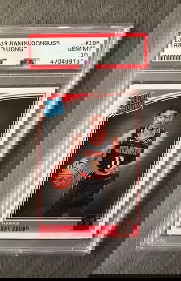 2018 Donruss Trae Young PSA 10 rookie #198