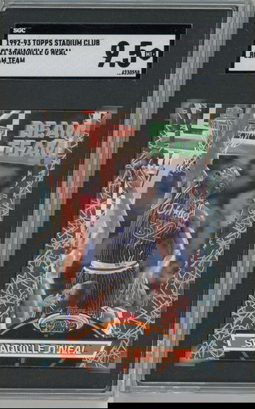 1992 Stadium Club Beam Team #21 SHAQUILLE O'NEAL SGC 9.5