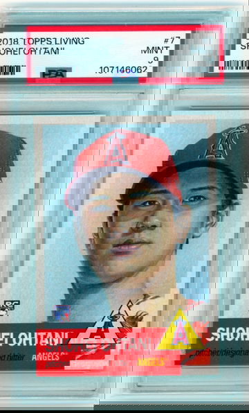 2018 Topps Living #7 Shohei Ohtani PSA 9 MINT!