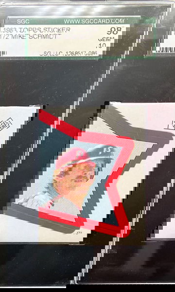 1983 Topps Mike Schmidt   SGC 10