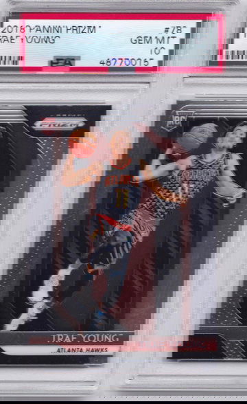 Trae Young 2018 Prizm PSA 10