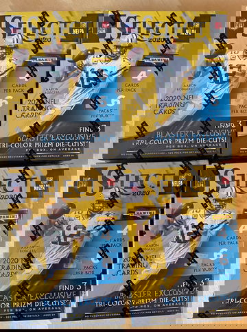 2020 Panini Select Football Blaster Box Lot of 4