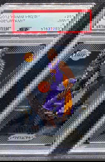 2012 Panini Prizm 24 Kobe Bryant – PSA 9 Mint