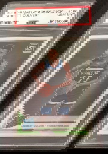 2019 Donruss Optic #160 Jarrett Culver Rated Rookie RC PSA 10 Gem Mint