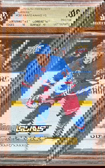 2019-20 Young Guns Kaapo Kakko #C19 BGS 10 Pristine