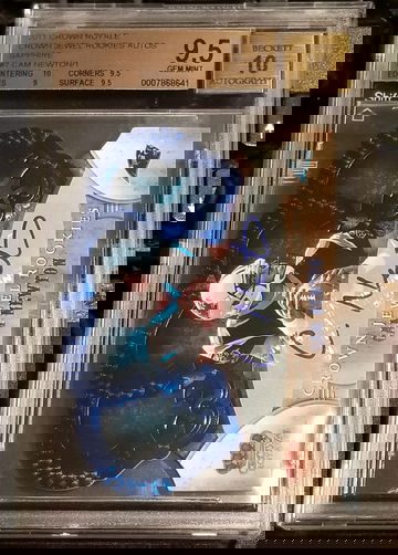 Cam Newton 2011 Die-Cut 1/1 Auto