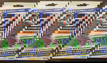 Sealed (3) 2021 Panini Donruss Hanger Box