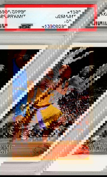 1996 TOPPS KOBE BRYANT #138 PSA 10 GEM MT RC ROOKIE