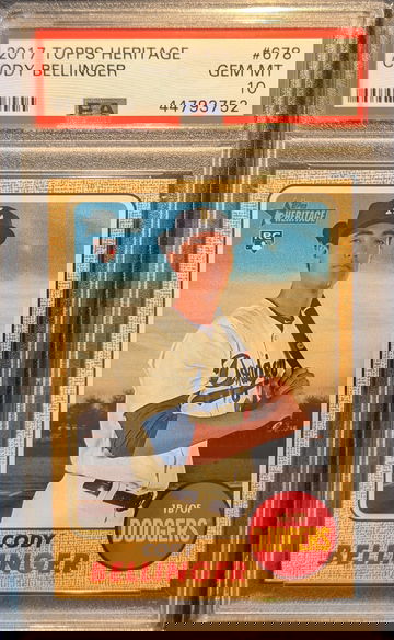 2017 Topps Heritage Cody Bellinger PSA 10