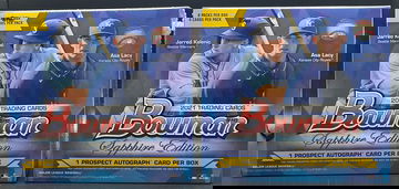 2021 Bowman Sapphire Edition Baseball  - 2 Box Lot