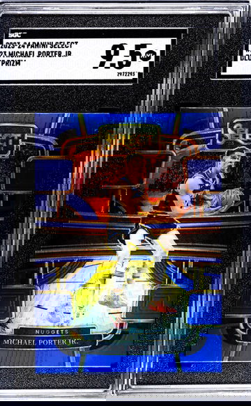 2023 Panini Select Blue Prizm Michael Porter Jr. #23 SGC 9.5