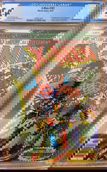 X-Men #107 CGC 9.6 1st Full App of the Starjammers (Marvel, 1977)