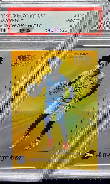 2019 Panini Hoops Ja Morant #12 Arriving Now Holo PSA 9