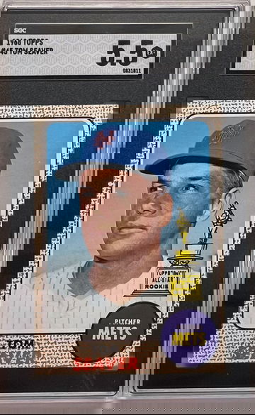 1968 Topps Tom Seaver SGC 5.5 Topps Rookie Trophy