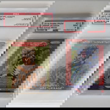 Red Grange Lamar Jackson (lot)