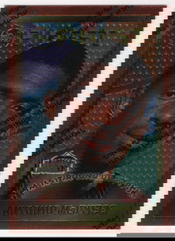 1995-96 TOPPS FINEST ROOKIE ANTONIO McDYEES # 112