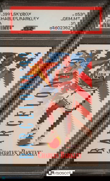 1991 Skybox Charles Barkley #530 PSA 10 - Dream Team USA - 76ers