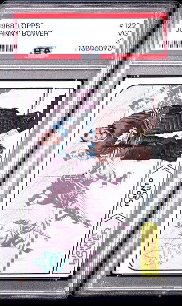 1968 Topps Johnny Bower #122 PSA 3