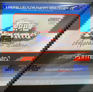 2020 topps chrome sapphire formula 1 box