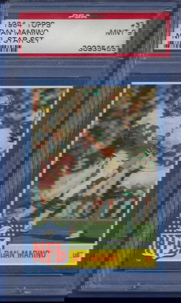 1984 Topps #3 Dan Marino RC PSA 9 (BillsGridironGreats)