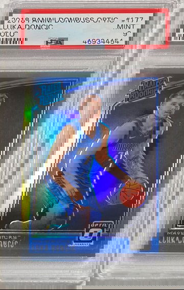 Luka Doncic Optic Holo PSA 9