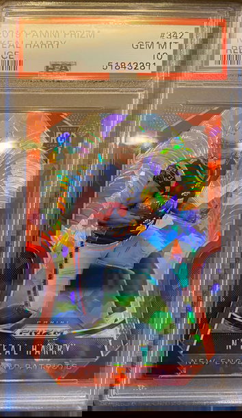 2019 prizm red ice nkeal harry psa 10