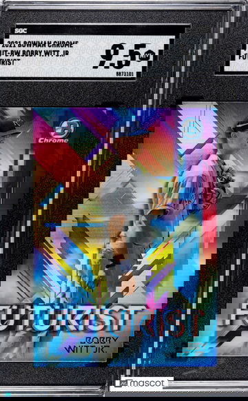 2021 Bowman Chrome Bobby Witt JR #FUT-BW Futurist SGC 9.5