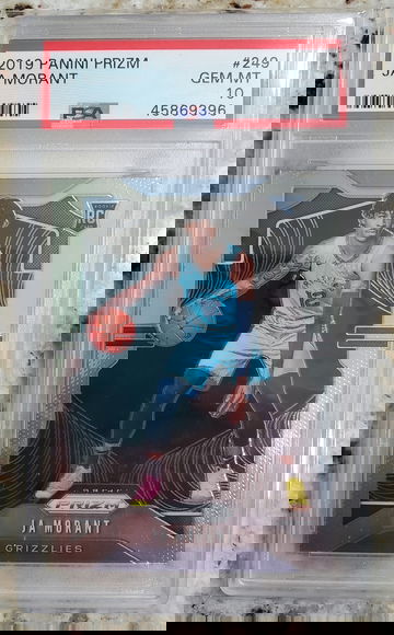 2019 Prizm JA MORANT PSA 10