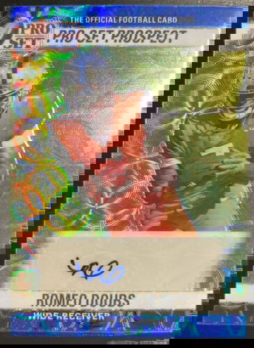 2022 Leaf Pro Set Romeo Doubs Autograph Scope #d /15 #90-RD1