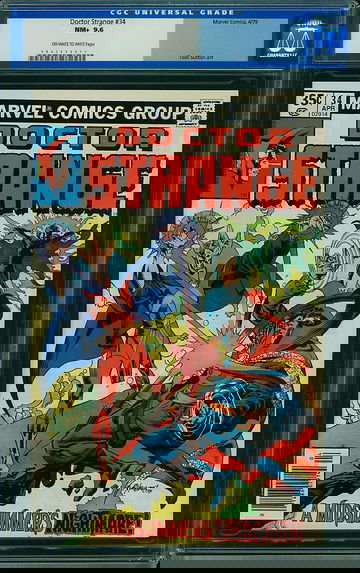 DOCTOR STRANGE #34, CGC 9.6 NM+