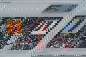 LeBron James Carmelo Anthony 2016-17 Panini Preferred One on One Booklet Gold /10 BGS 8.5