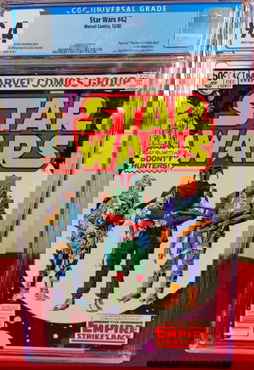 Star Wars #42 - Newsstand - 1st Appeaeance of Boba Fett 