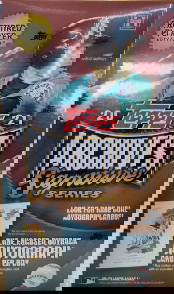2021 Topps Archives Signature Series Factory Sealed Box 1 Encased Auto Per RPE Retired Player Edition Loaded with 1/1's
