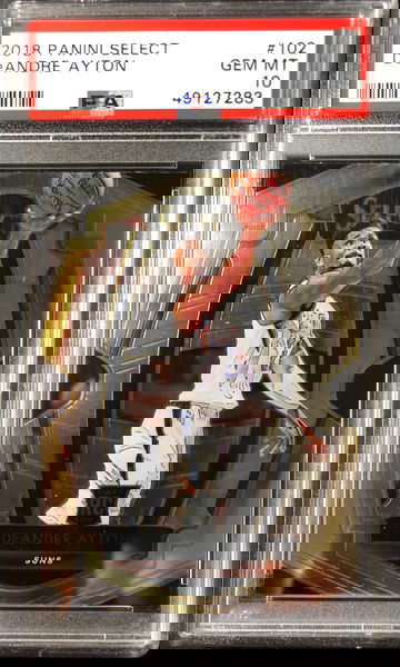2018 Panini Select Deandre Ayton Premier Level PSA 10