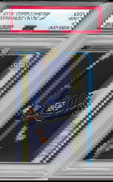 2019 Topps Chrome #203 Fernando Tatis Jr. PSA 9